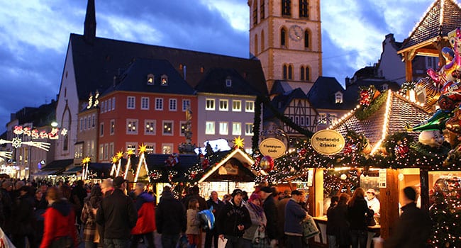 German Christmas market in Trier