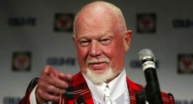 Don Cherry is long past his due date