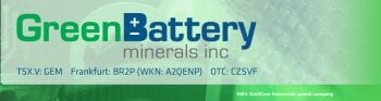 GREEN BATTERY MINERALS Closes $2,316,000 Non-Brokered Private Placement