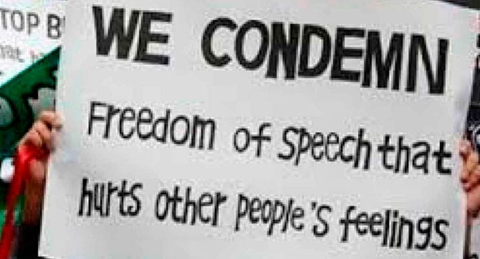 Democracy cannot survive if free speech is regulated by government