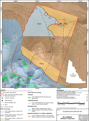 Guardian Exploration Announces Completion of Initial Work Program at its Mount Cameron Ag-Zn-Pb Polymetallic CRD-Vein Project