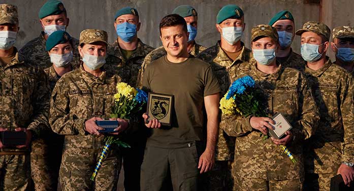 The making of a Ukrainian hero