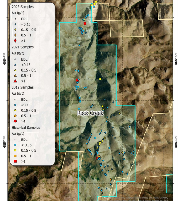 Crestview Exploration Updates Progress of Mapping and Sampling at Rock Creek Project Elko County, Nevada