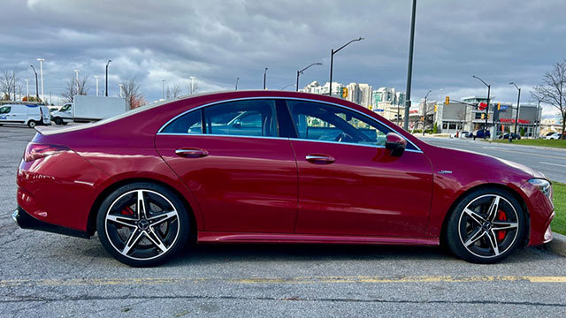 2024 Mercedes-Benz AMG CLA 45 S is the four-door sedan that roars