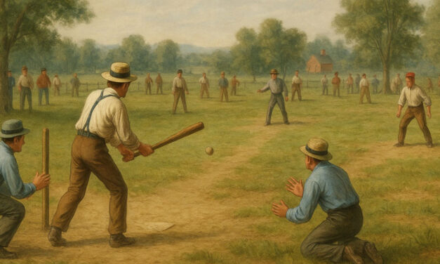 Forget Hoboken. Baseball may have been born in Canada