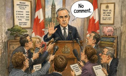 Carney wants your trust, not your questions